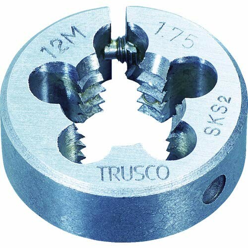 TRUSCO(トラスコ) 丸ダイス SKS 細目 50径 14X1.5 T50D14X1.5