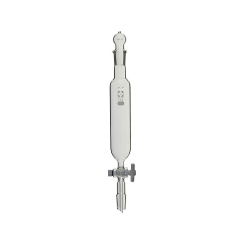 柴田科学 SPC分液ロート 円筒形 PTFEコック付 100mL 030260-19100|アルメリア店