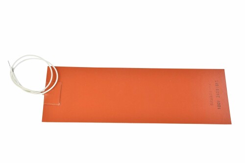 ThreeHigh シリコンラバーヒーター100V 240W 100mm×300粍 先んじる線300粍 SR100-240-100-300