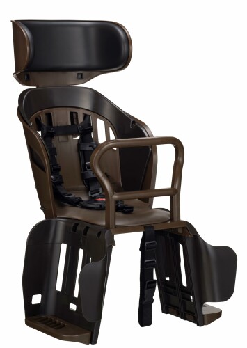 OGK技研 オージーケー技研 自転車 チャイルドシート ヘッドレスト付リアキッズシート RBC-019DX2 POPOLA more(ポポラ モア) ブラウン 新SG基準適合品|アルメリア店