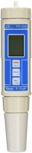 マザーツール ペン型PHメータ PH-222 小型ペーハー測定器 ph4、ph7基準液付属 水質チェックに|アルメリア店