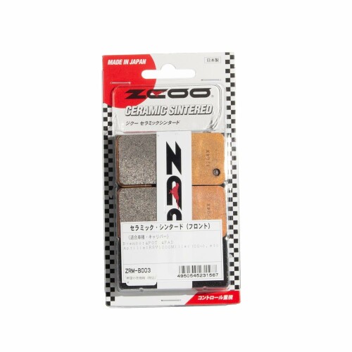 ZCOO ( ジクー ) バイク用 ブレーキパッド セラミックシンタード DUCATI SUPERMOTARD SM 450/510R (10) MV AGUSTA F4 1000R Brembo ラジアル4枚パッド等 ZRM-B003｜アルメリア店