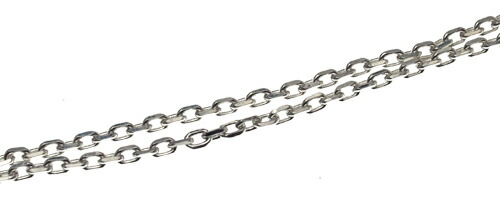 ハワイアンジュエリー ネックレス チェーン 大きめのペンダントトップに最適 3mm 長アズキチェーン 45ｃｍ メンズ レディース シルバー925