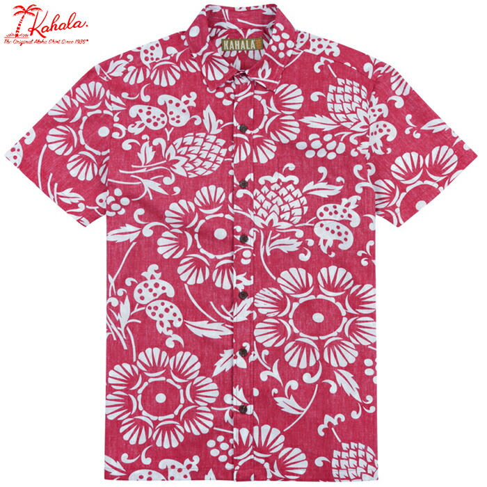 美品　完売品　KAHALA カハラ アロハシャツ DUKE’S PAREO 60th×コラボ】KAHALA×NEWYORKER DUKE'S PAREO キャンプカラー