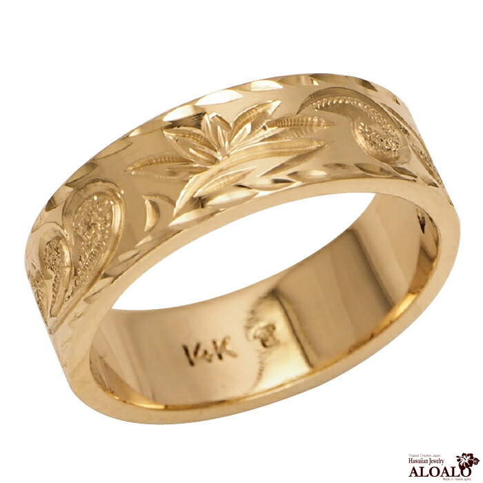 ゴールド ハート リング☆Maimoda Jewelry☆ハワイ ハワイアンジュエリー 指輪 ゴールド リング K10 ハート