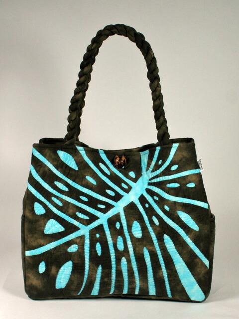 Aloalohawaiianjewelry Hawaiian Kilt Bag New Stan Dirt Course Hawaiian Kilt Bag New Stan Dirt Course Rial Monstera E Dark Brown On Pastel Is Blue