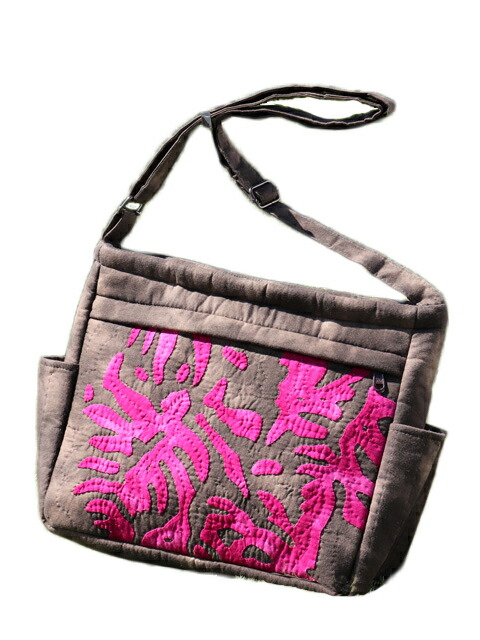 楽天市場】ハワイアンキルト ショルダーバッグ タイプ2 リアル