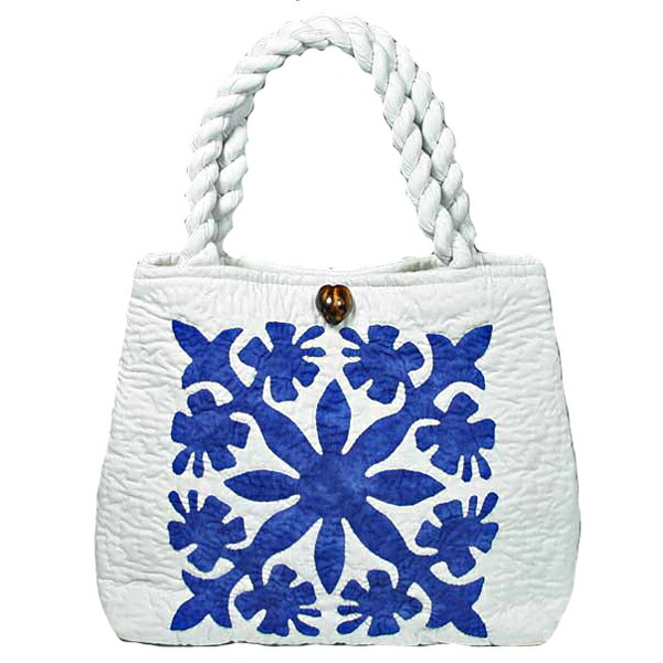 楽天市場】Hawaiian Quiltハワイアンキルト・バッグ （L）ワンカラー