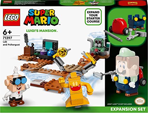 レゴ(LEGO) スーパーマリオ ルイージマンション(TM) オヤ・マー博士 と オバキューム チャレンジ  71397 おもちゃ ブロック プレゼン画像