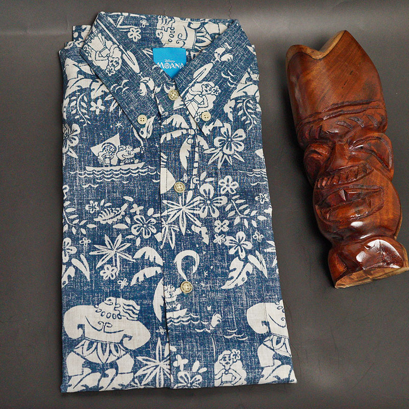 21新発 送料無料 Reyn Spooner レインスプーナー アロハシャツ Moana モアナハワイをテーマにしたディズニー映画 Moana モアナ とのコラボ アロハシャツのみのお届け アメリカサイズですので一つ下のサイズを選択ください コンビニ受取対応商品