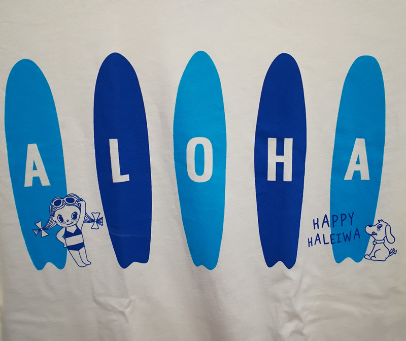 【楽天市場】【7000円以上で送料無料！】ハワイ Tシャツ 人気のハレイワTシャツ！ハッピーハレイワ、Happy Haleiwa Tシャツ
