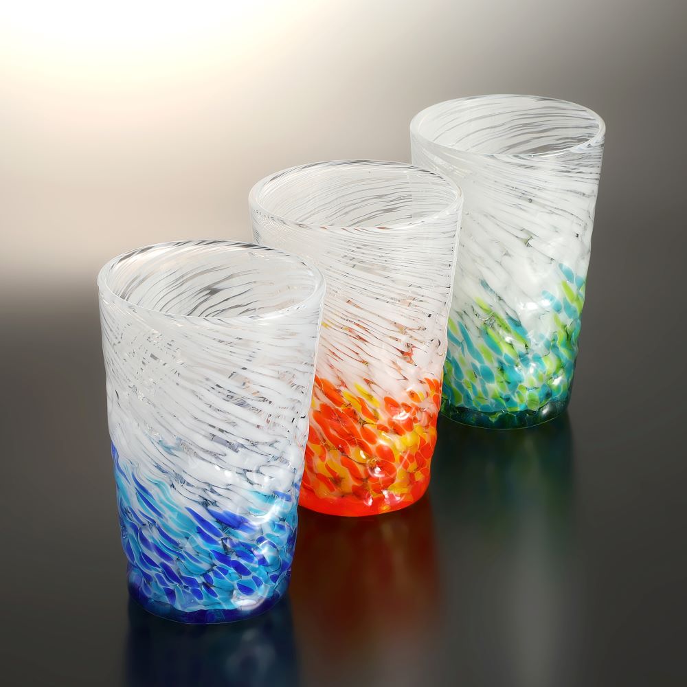 送料込★沖縄透明厚ガラス 大ピッチャー【ガラス食器、未使用中古】G39 kyoeinet_dai-pc-90