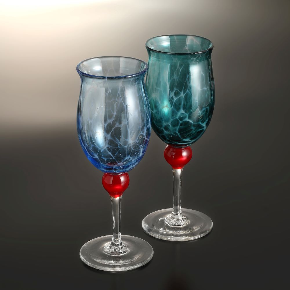 楽天市場】琉球ガラス 琉球ガラス王国工房 チューリップワイングラス