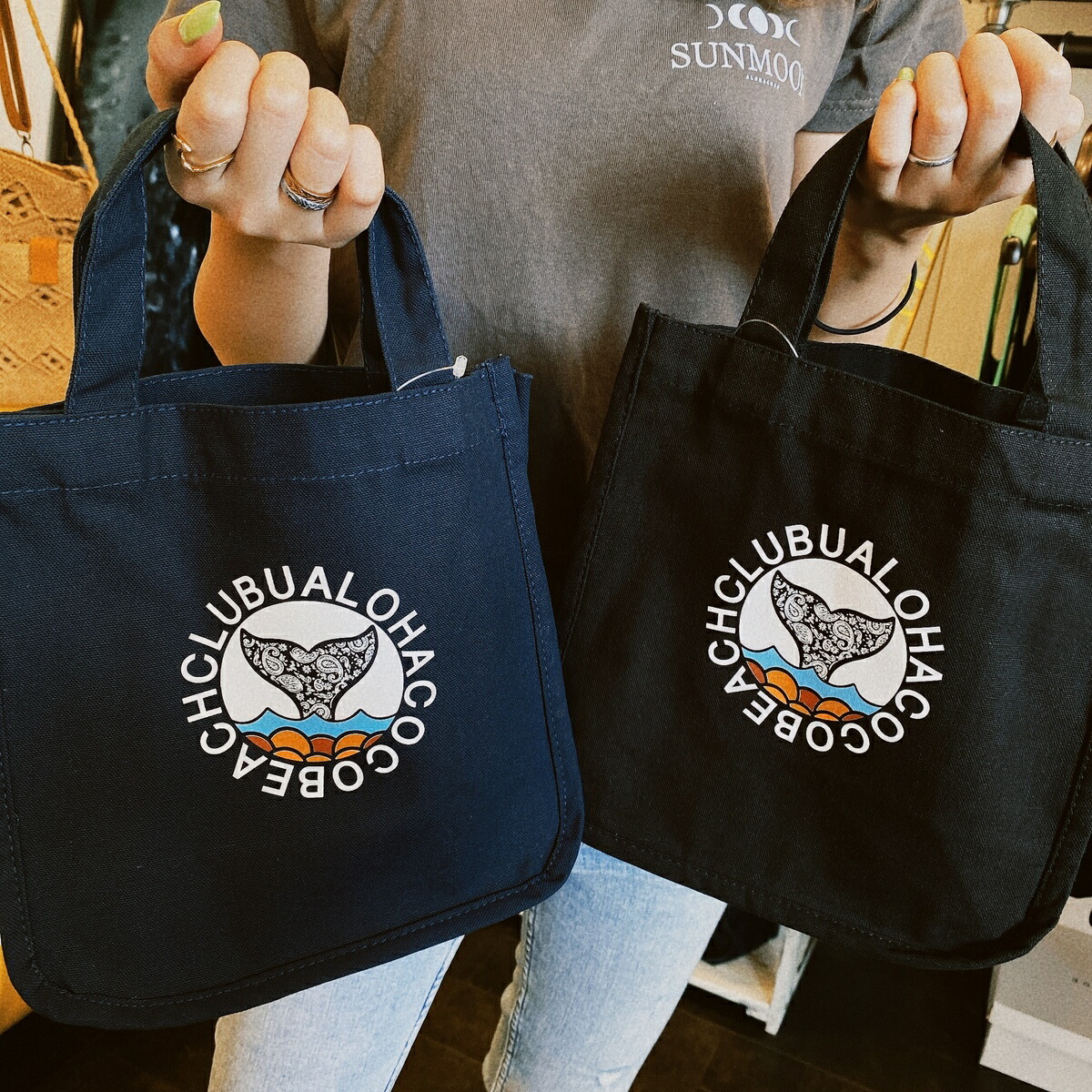 楽天市場】【HURLEY】ハーレイTOTOトートバッグ［S］カラー(ホワイト