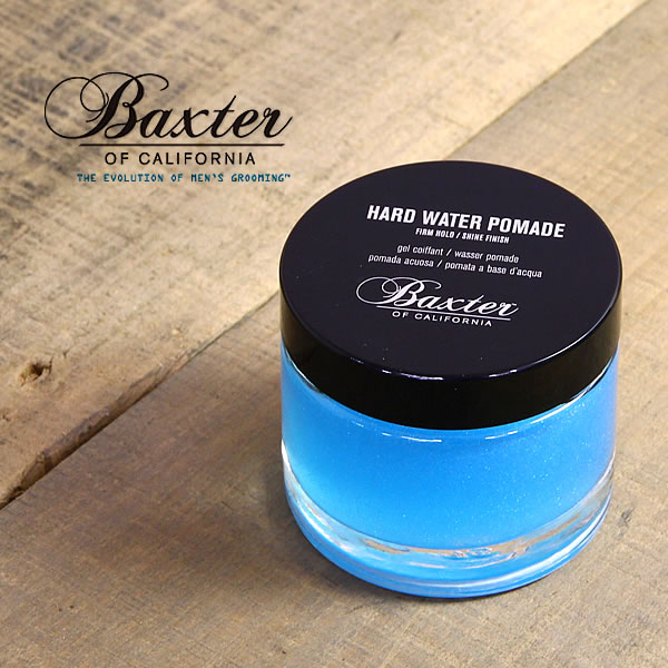 楽天市場 お買い物マラソン最大p5 29倍 ポマード 水性 まずはこれから Hard Water Pomade ハードウォーターポマード Baxter Of California バクスターオブカリフォルニア カリフォルニア 整髪料 ワックス スタイリング剤 Sp Made In Usa グリース ギフト Hood
