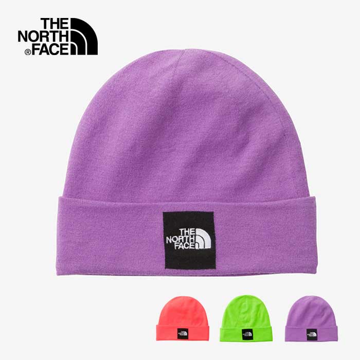 TNFH ビーニー ニット帽 THE NORTH FACE / TNF LOGO BOX CUFFED BEANIE（ニットキャップ