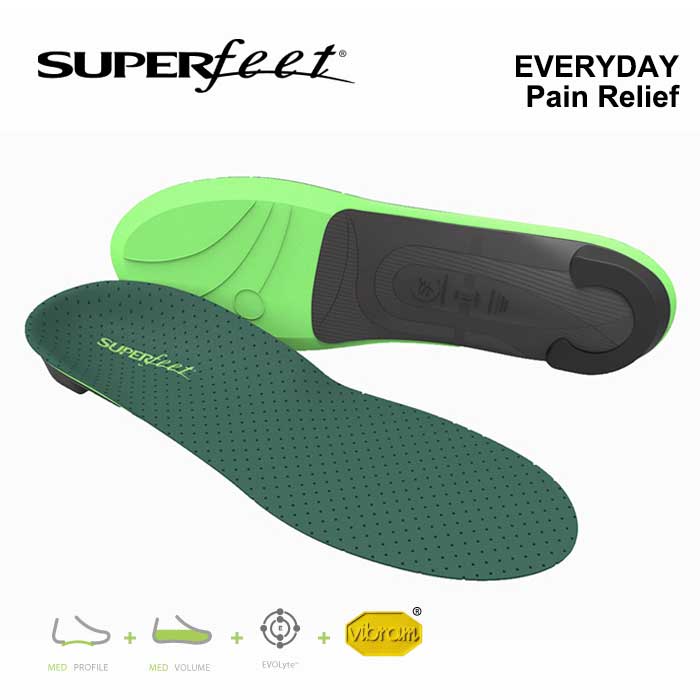 【25日最大P28倍】スーパーフィート メンズ インソール EVERYDAY ペインリリーフ 中敷き SUPERfeet 【Y】(231224)【SPS2603】画像