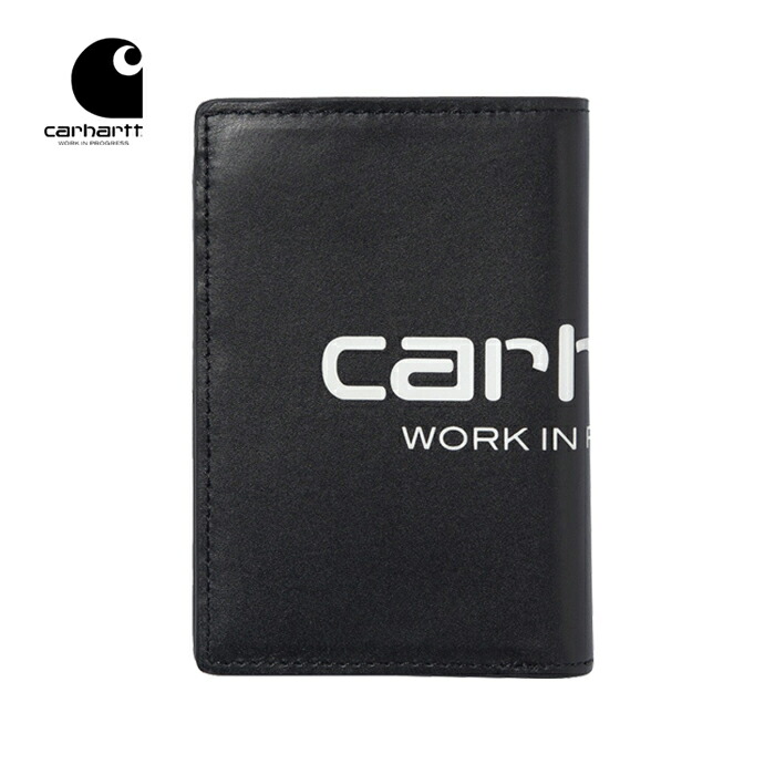 【最大P28倍マラソン】カーハート WIP 財布 二つ折り ベガスバーチカルウォレット carhartt wip I033107 VEGAS VERTICAL BLK/WHT メール便 ギフト プレゼントおしゃれ (240421)