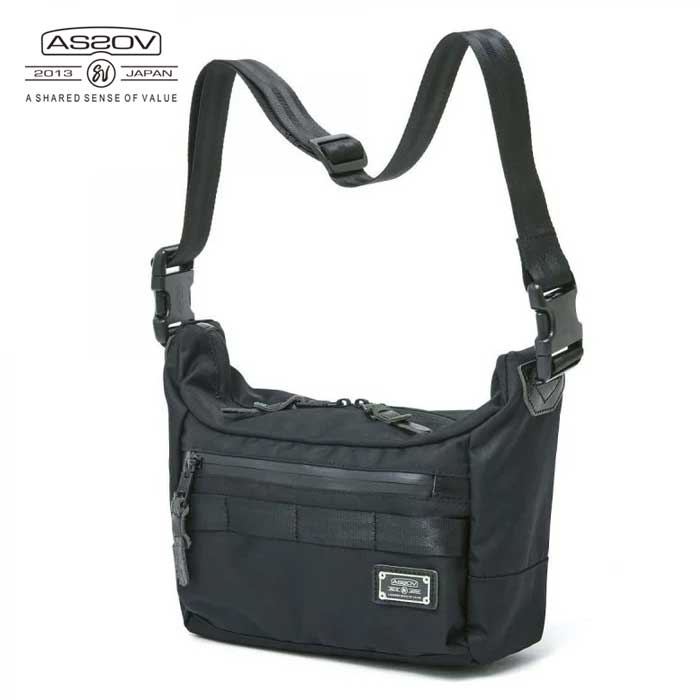 【最大P29倍マラソン】アッソブ ショルダーバッグ AS20V 061412 CORDURA DOBBY 2WAY SHOLDER コーデュラドビー305D 2WAYバッグ ハンドバッグ フェス 仕事用 手持ち (240930)