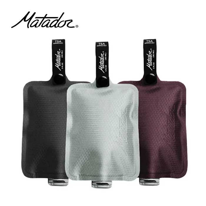 【最大P28倍マラソン】マタドール バッグ matador 20370011 フラットパック ボトル 3P 旅行 トラベル トラベルボトル コーデュラ BPA PVCフリー 3個セット (241011)
