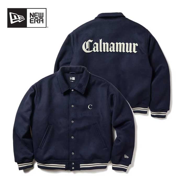 NEW ERA Calnamur ネイビー スタジャン　M 新品未使用　即日発送 newera24167-1.jpg