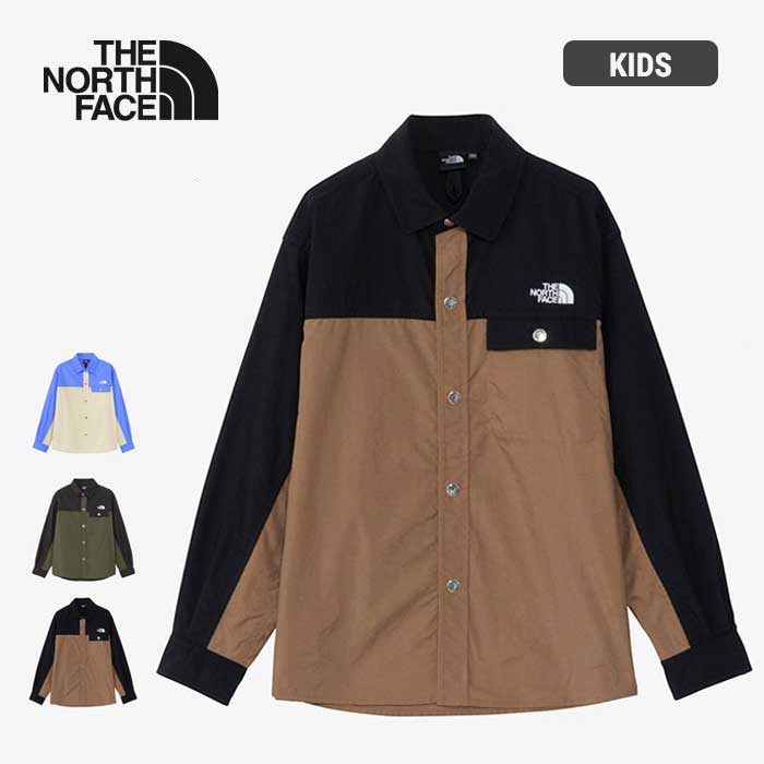 【新品】ロングスリーブヌプシシャツ（キッズ）　ノースフェイス 公式】ロングスリーブヌプシシャツ（キッズ）｜ザ・ノース