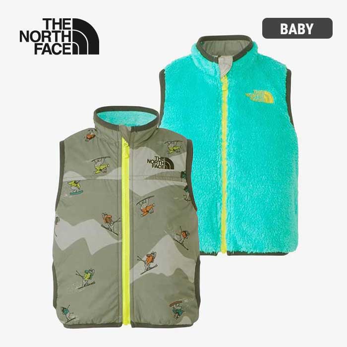 ザノースフェイス リバーシブルコージーベスト NYJ82245 キッズ THE NORTH FACE ザ・ノース・フェイスリバーシブルコージー