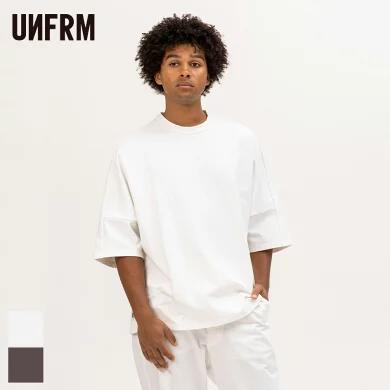 【決算セール開催中】ユニフォームアウトドアスタンダード UNFRM OUTDOOR STANDARD SS-6484 STRECH LW 1/2 LS SHIRTS UNFRM ドルマンスリーブ5分丈スウェット 吸湿速乾 (250411)|FASHION DELIVERIES 店