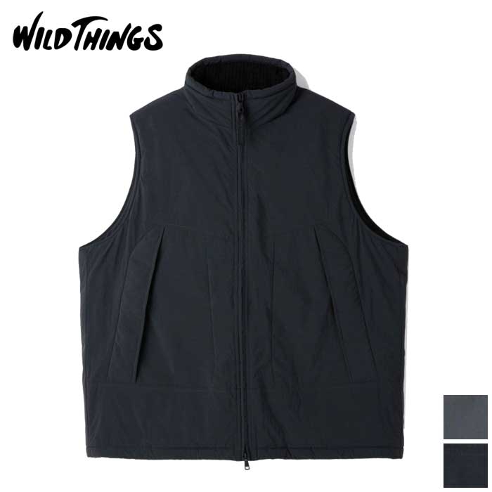 【1日最大P21倍】ワイルドシングス ベスト ジャケット wild things モンスターベスト WT25103SK MONSTER VEST 撥水 アウトドア キャンプ オーバーサイズ シンプル WILD THINGS CLIMASHIELD CORDURA CZEREX LEVEL7準拠 ロングコート アウター