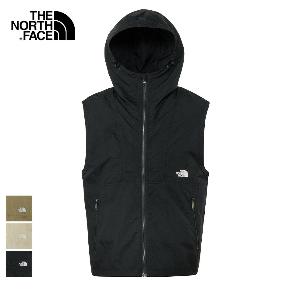 【最大P29倍マラソン】ザ・ノース・フェイス THE NORTH FACE コンパクトフーデッドベスト NP22635 ノースフェイス ベスト メンズ レディース 撥水 フード付き 軽量 ナイロンベスト コンパクト収納 アウトドア キャンプ ライトアウター ユニセックス (260211)