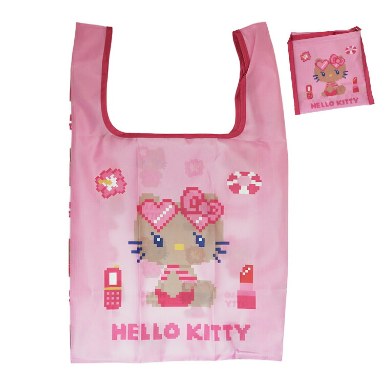 楽天市場】キティ バッグ コラボ ハワイ 日焼け エコバッグ 折りたたみ