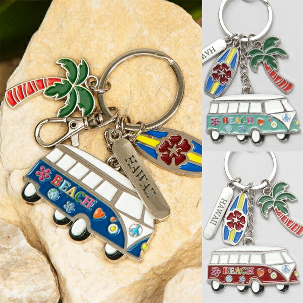 楽天市場】ハワイアン 雑貨 キーホルダー キーリング チャーム ハワイ