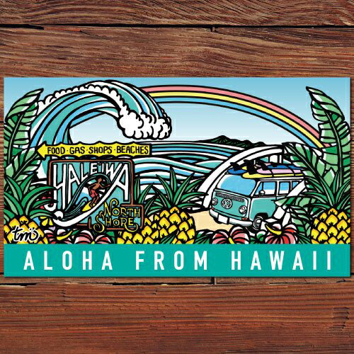 楽天市場 ステッカー シール ハワイ スマホ 携帯 スマートフォン デコ デコレーション 海 ビーチ フラ フラガール 花 ホヌ ウミガメ かっこいい かわいい ハワイアン雑貨 Tamo タモ Lサイズ アート 絵画 Aloha Diaries ハワイセレクトshop