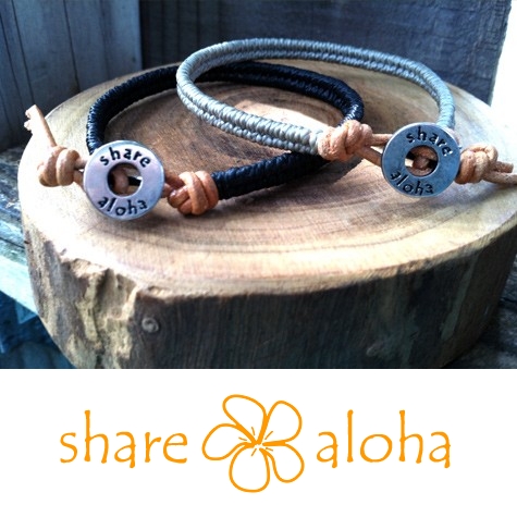 楽天市場 Share Aloha North Shore Bracelet ノースショア ブレスレット メンズ レディース ペア ハワイアン アクセサリー Aloha Diaries ハワイセレクトshop