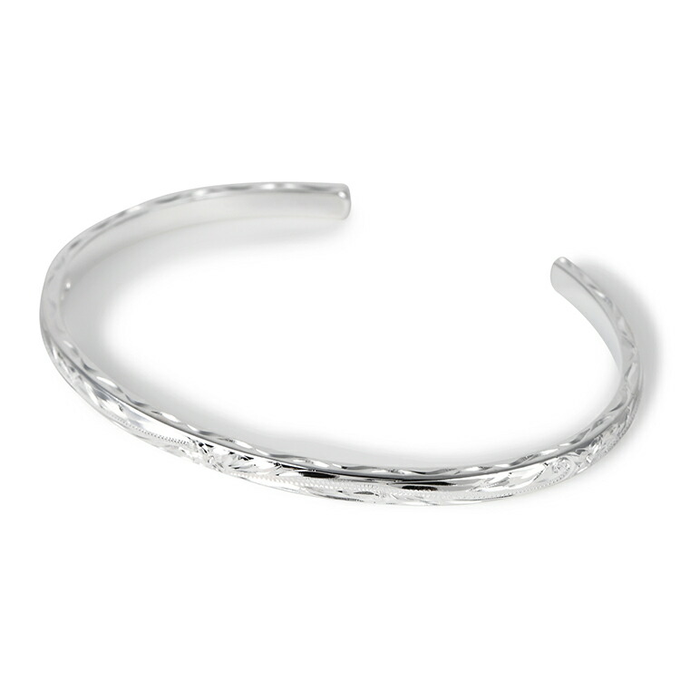 楽天市場】ハワイアンジュエリー バングル シルバー 925