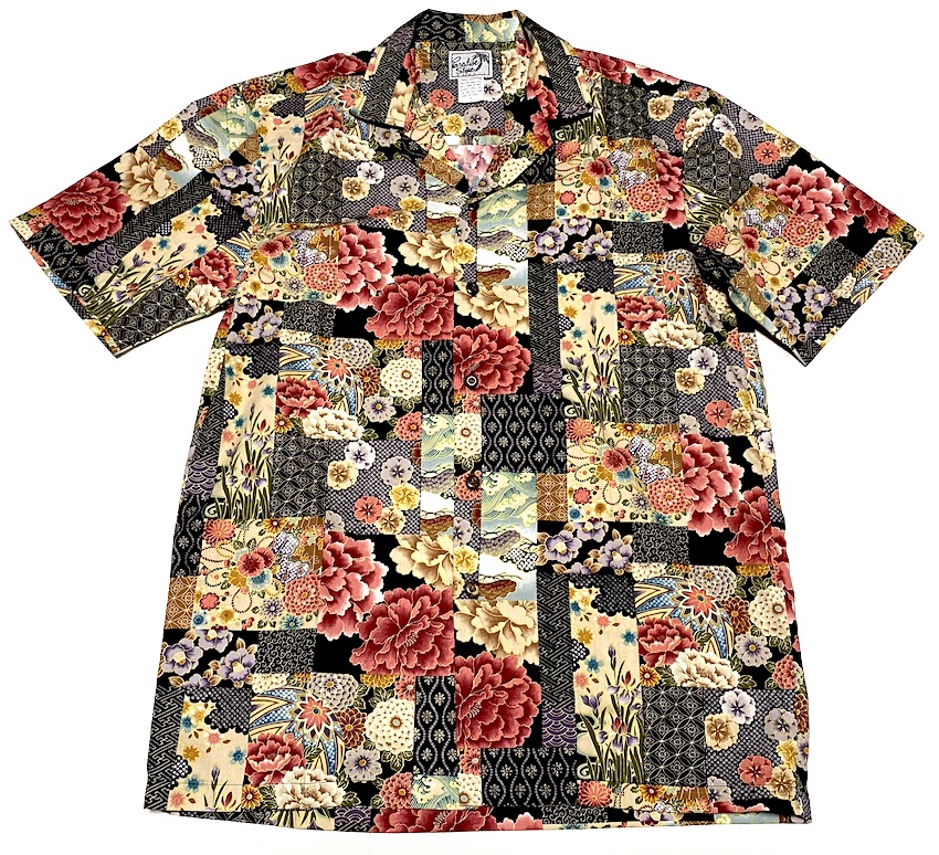 最高の 楽天市場 メンズアロハシャツ 半袖 レディース Paradise Style パラダイス スタイル Pss097 黒 クロ フラワー 日本 和柄 伝統文様 大きいサイズ おしゃれ ブランド イベント 制服 衣装 プレゼント 父の日 母の日 結婚式 ロック 祭り 開襟 送料無料