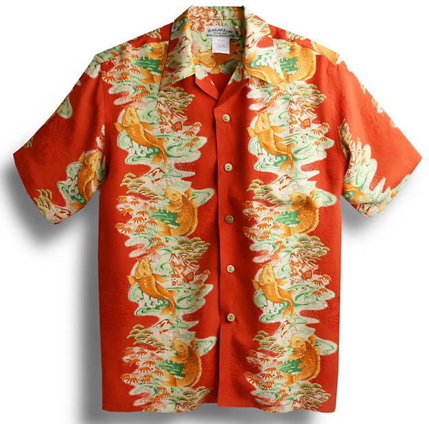 楽天市場】アロハシャツ メンズ レディース MAKANA LEI マカナレイ