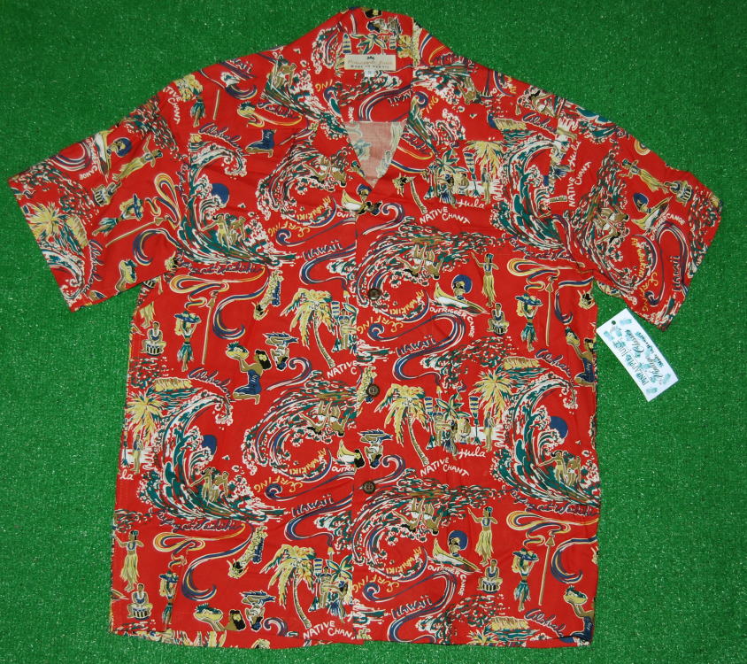 アロハシャツ メンズ 大きいサイズ PINEAPPLEJUICE パイナップルジュース P36845RD レッド 赤 半袖 アロハランドフラガール ブランド 人気 おしゃれ プレゼント ギフト 誕生日 イベント お祝 父の日 結婚式 旅行 レーヨン100％ 開襟 オープンカラー 送料無料 11,535円