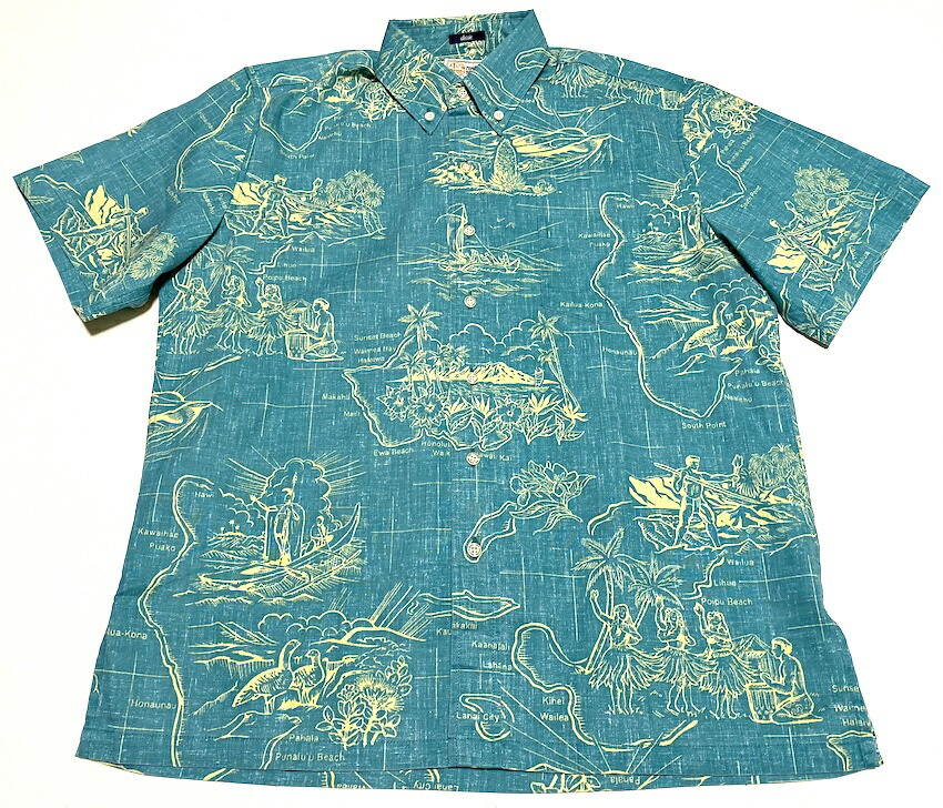 楽天市場】アロハシャツ メンズ 大きいサイズ レインズ レイン