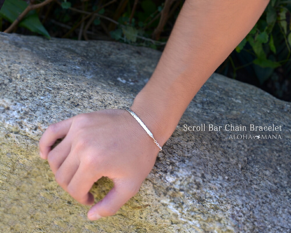 ハワイアンジュエリー ペアブレスレット メンズ シルバー 女性 アクセサリー レディース