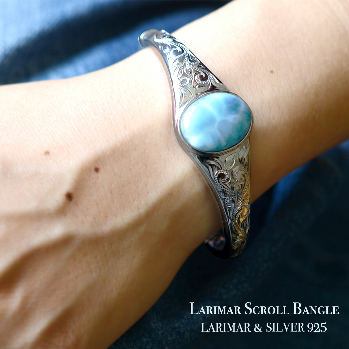 ハワイアンジュエリー バングル 女性 アクセサリー シルバー メンズ レディース