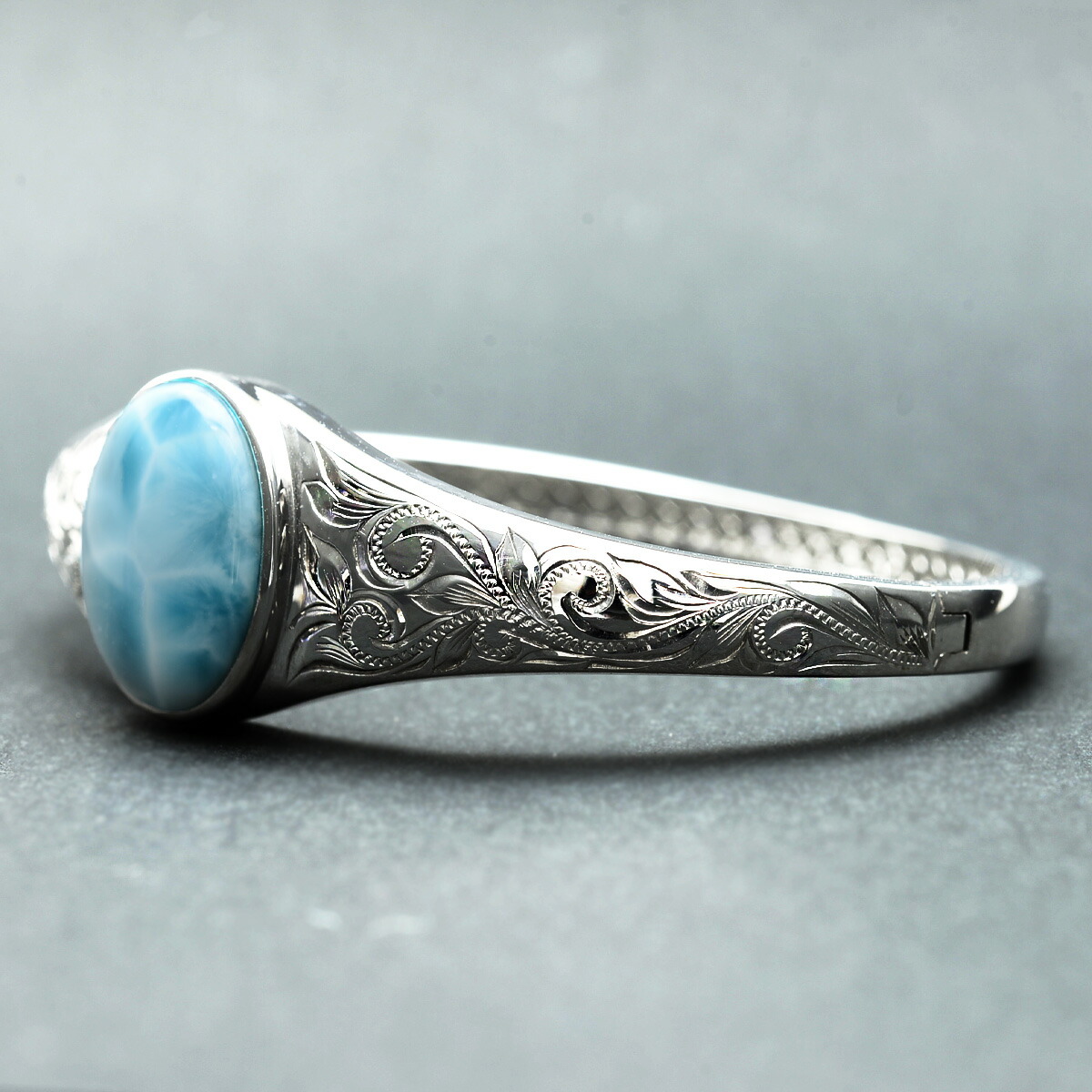 ハワイアンジュエリー バングル 女性 アクセサリー シルバー メンズ レディース