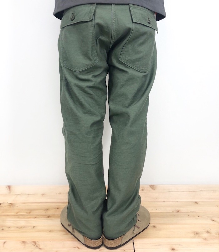 12155円 最新情報 Orslow オアスロウ メンズ US SLIM FIT スリムフィット ファティーグパンツ ベイカーパンツ ARMY  FATIGUE PANTS Zipper Fly 01-5032 MADE IN JAPAN 日本製 カーキ オリーブ ベージュ コットン ワーク