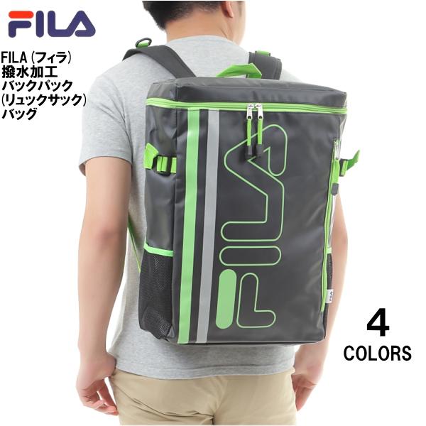 【楽天市場】【送料無料】FILA(フィラ)撥水加工 大容量 バックパック(リュックサック)バッグ リュック スポーツバック:アロール21
