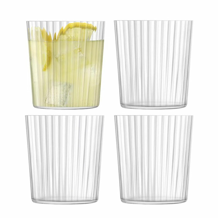 LSA タンプラー水飲み GIO Line Tumbler LGI22 G060-13-304 読みやすい 静電容量390ml 高さ9糎 4個仕掛ける