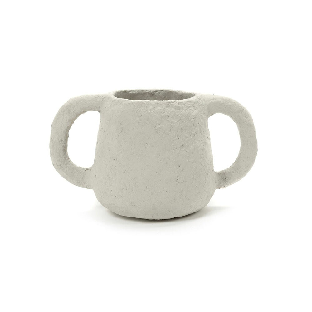 SERAX セラックス 御花軍事基地 Pot Marie 白いこと 高さ18糎 / 花器 花立て 花びん 瀬戸もの