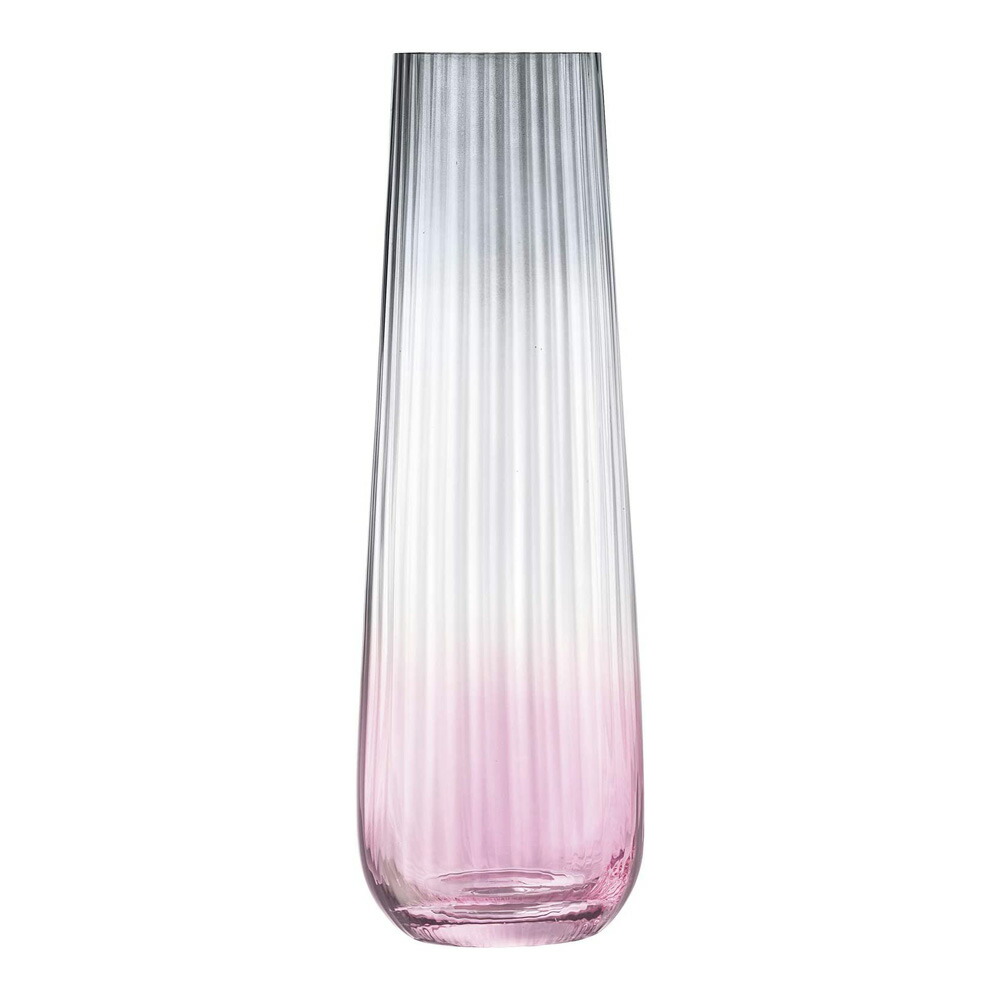 【楽天市場】LSA Dusk Vase LDU13 G140036152 ピンク/グレー 高さ36cm / 花器 花瓶 フラワーベース