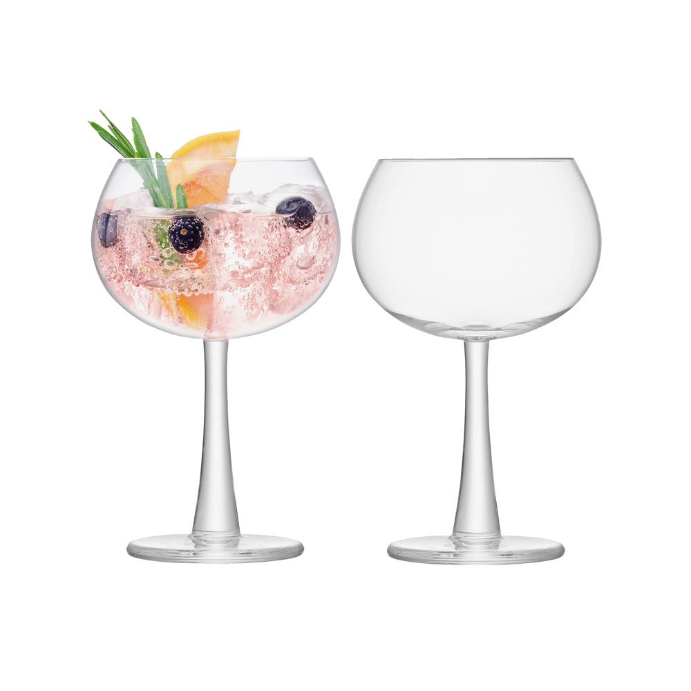 LSA エルエスエー 軽気球水呑み 420ml せつ然たる Gin Balloon Glass LGN03 G1389-15-200 2個仕掛ける / ぶどう酒水呑み