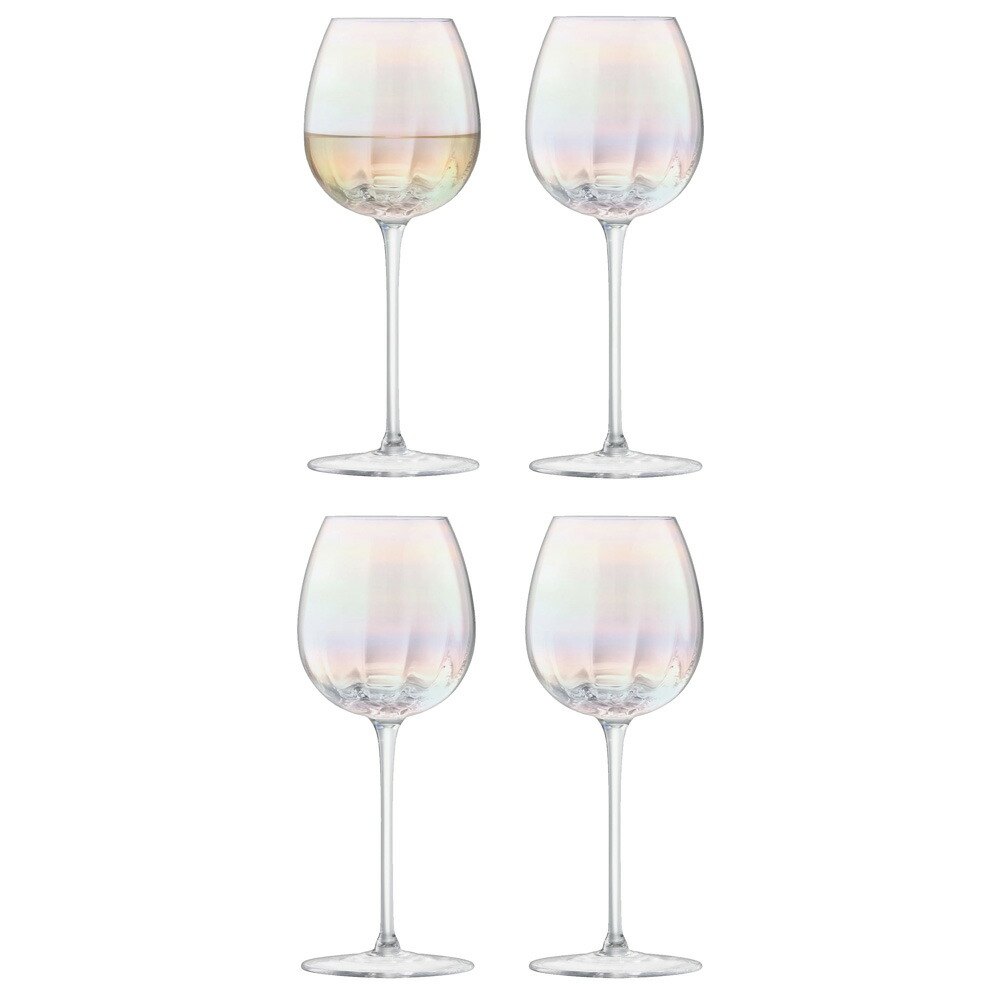LSA Pearl Wine G1332-12-401 Glass 容量325ml エルエスエー 4個セット