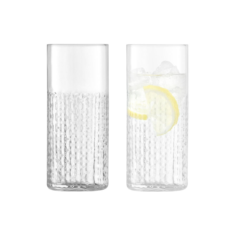 LSA ハイボールグラス Wicker Highball G1641-14-148 2個セット 高さ15cm 容量400ml / グラス ハイボール エルエスエー